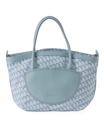 ＜Leilian (Women)＞２ＷＡＹ幾何学柄トートバッグ