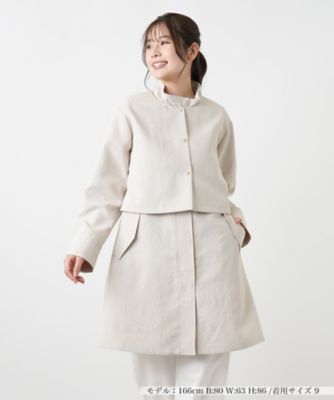 ＜Leilian (Women)＞３ＷＡＹコート【Ｒｉｃｈ　１－ｍｉｌｅ】【２６年３月カタログ】