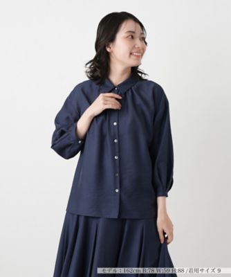 ＜Leilian (Women)＞バルーンスリーブブラウス