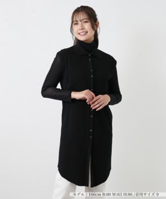＜Leilian (Women)＞ロングニットジレ【２６年３月カタログ】