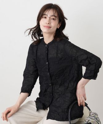AW17　コントワーデコトニエ　40　シルクブラウス AW17 コントワーデコトニエ 40 シルクブラウス 【公式通販】