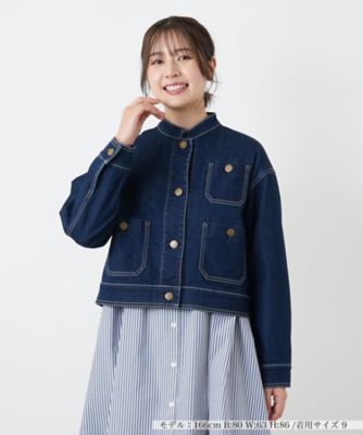 ＜Leilian (Women)＞デニムジャケット【Ｌ　ＪＥＡＮＳ】【２６年３月カタログ】
