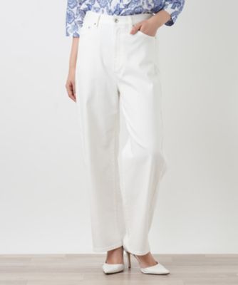 ＜Leilian (Women)＞ストレートデニムパンツ【Ｌ　ＪＥＡＮＳ】【２６年３月カタログ】