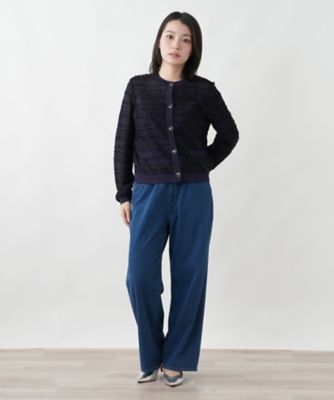 ラメノーカラージャケット【セレモニー】 | Leilian (Women)/レリアン
