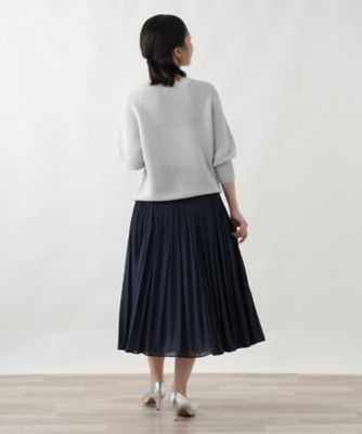 消しプリーツリバーシブルスカート【セレモニー】 | Leilian (Women