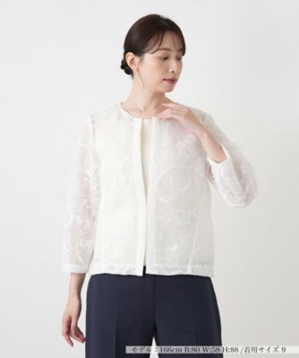 ＜Leilian (Women)＞シアーノーカラージャケット