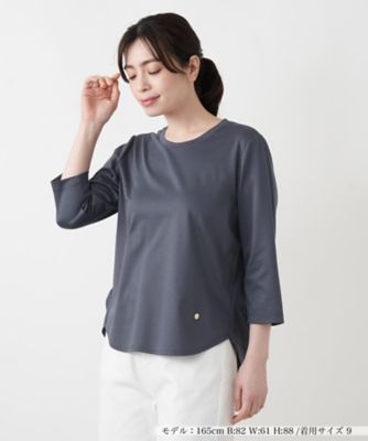 七分袖カットソー | Leilian (Women)/レリアン | 三越伊勢丹オンライン