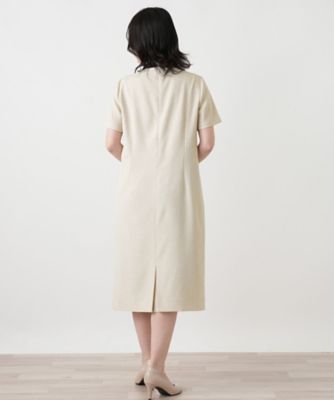 未使用 レリアン Leilian ミディ丈 プリーツ ワンピース 9 ミディ丈サックワンピース | Leilian (Women)/レリアン | 三越伊勢丹