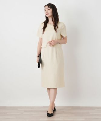 ミディ丈サックワンピース | Leilian (Women)/レリアン | 三越伊勢丹
