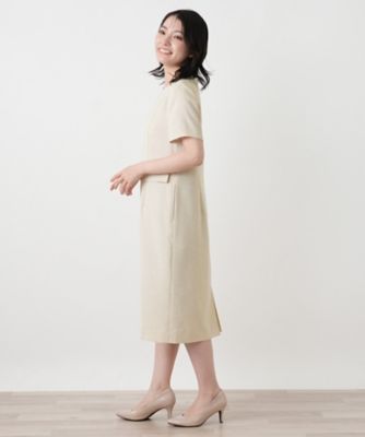 洗えるミディ丈サックワンピース | Leilian (Women)/レリアン | 三越