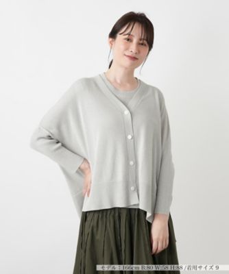 スパンコールドルマンカーディガン | Leilian (Women)/レリアン | 三越