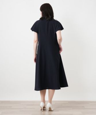 Vネックフレアワンピース | BOURGE (Women)/ブールジュ | 三越伊勢丹