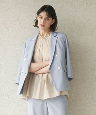 ＜BOURGE (Women)＞ダブルテーラードジャケット