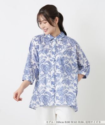 ＜Leilian (Women)＞ドルマンスリーブブラウス【２６年３月カタログ】