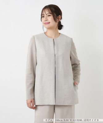 ＜Leilian (Women)＞ロングジャケット【２６年３月カタログ】