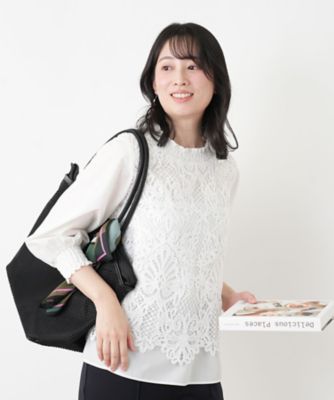 louren レースブラウス 在庫8本以下】レース立衿ブラウス｜KarLParkLane Style ONLINE SHOP