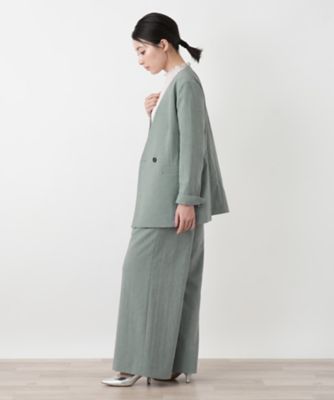 タックワイドパンツ | BOURGE (Women)/ブールジュ | 三越伊勢丹