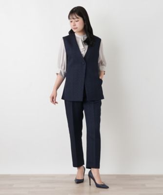 The Dallas ジャカードベストジレ　試着のみ ZARA】限定 LIMITED EDITIONハートジャカードベスト2142/404 (ZARA