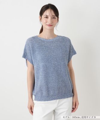 ラメニットベスト【Leilian WHITE LABEL】 | Leilian