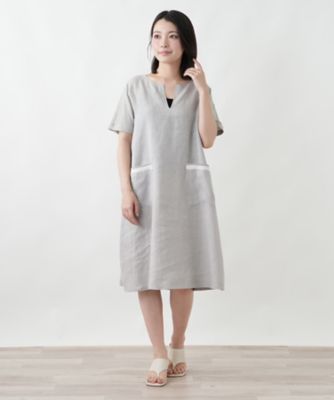 キーネックサックワンピース【LE TRICOT PERUGIA