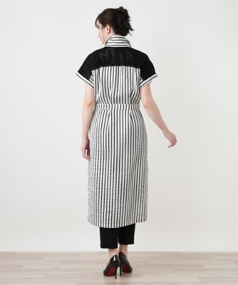 RED VALENTINO アイボリー ストライプ ワンピース3/28まで出品 SEVENTEN セブンテン ストライプワンピース 【公式通販】 ワンピース