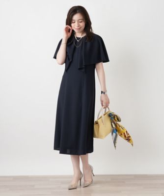【極美品】Leilian 洗える　ロングワンピース 13＋　XL 洗えるフォーマルワンピース | Leilian (Women)/レリアン | 三越伊勢丹