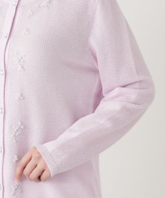 花柄刺繍クルーカーディガン【CORSINI ＆ PROTI