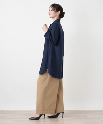 切替チュニックブラウス【ROSSO35】 | Leilian (Women