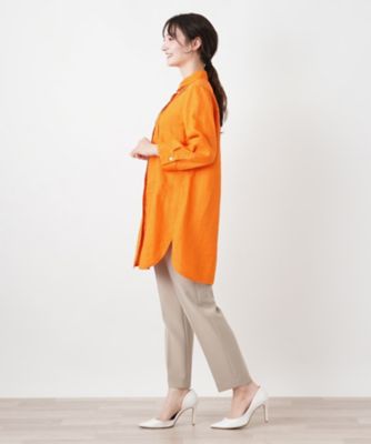 Rossa 長袖チュニック 新品同様 切替チュニックブラウス【ROSSO35】 | Leilian (Women