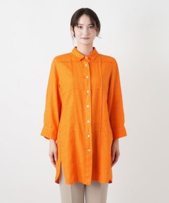 Rossa 長袖チュニック 新品同様 切替チュニックブラウス【ROSSO35】 | Leilian (Women