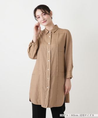 切替チュニックブラウス【ROSSO35】 | Leilian (Women