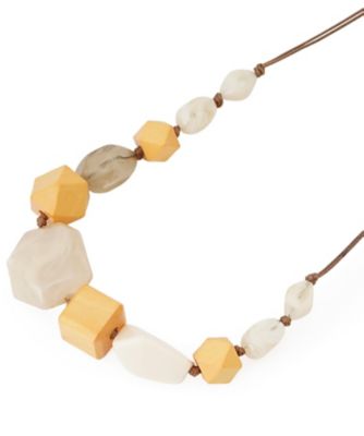 ＜Leilian (Women)＞ストーンモチーフコードネックレス