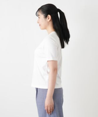 ボタニカル柄クルーネックTシャツ | Leilian (Women)/レリアン | 三越