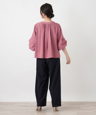 ノーカラーバルーンスリーブジャケット | BOURGE (Women)/ブールジュ