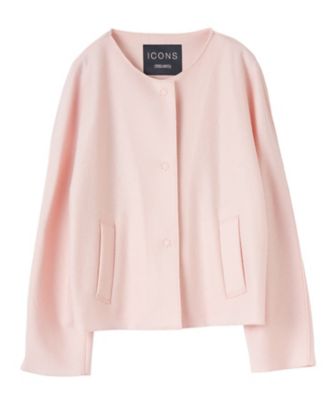 ノーカラージャケット【CINZIA ROCCA】 | Leilian (Women