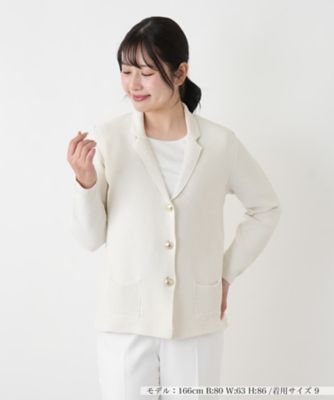 ホワイト系 Leilian (Women)のジャケット | レディース | 三越伊勢丹