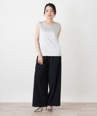 サテンタンクトップ | BOURGE (Women)/ブールジュ | 三越伊勢丹