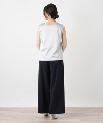サテンタンクトップ | BOURGE (Women)/ブールジュ | 三越伊勢丹