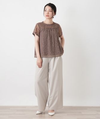 総レースブラウス | BOURGE (Women)/ブールジュ | 三越伊勢丹