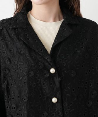 アイレット刺繍ジャケット | Leilian (Women)/レリアン | 三越伊勢丹 