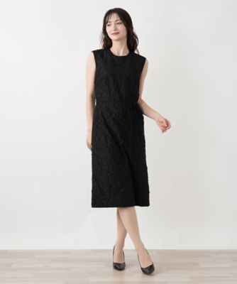 アイレット刺繍ノースリーブワンピース | Leilian (Women)/レリアン
