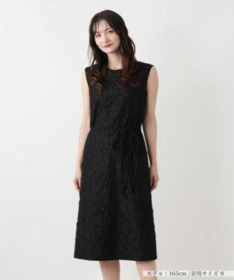 ＜Leilian (Women)＞アイレット刺繍ノースリーブワンピース
