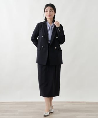 ベルテッドタックスカート【Leilian WHITE LABEL