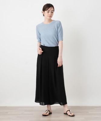 プリーツフレアパンツ | Leilian (Women)/レリアン | 三越伊勢丹