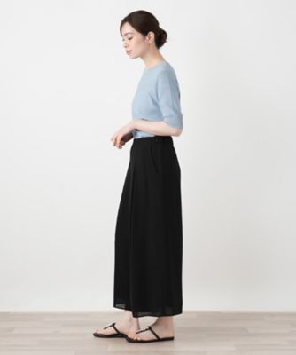 プリーツフレアパンツ | Leilian (Women)/レリアン | 三越伊勢丹