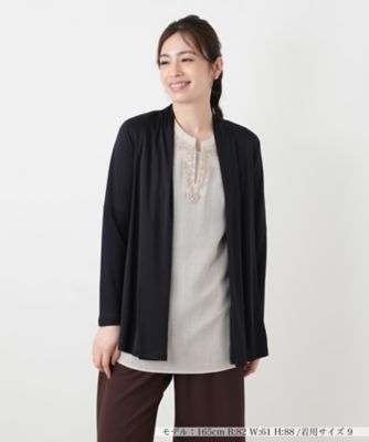 異素材切り替えワンピース【セレモニー】【Leilian WHITE