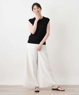 スパンコールノースリーブニット | Leilian (Women)/レリアン | 三越