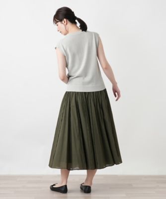 スパンコールノースリーブニット | Leilian (Women)/レリアン | 三越
