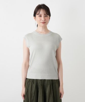 スパンコールノースリーブニット | Leilian (Women)/レリアン | 三越