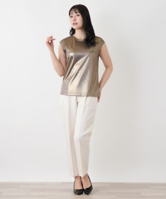 theory フレンチスリーブカットソー S ホワイト 背面レース 総レースフレンチスリーブTシャツ - ベルーナ【公式】